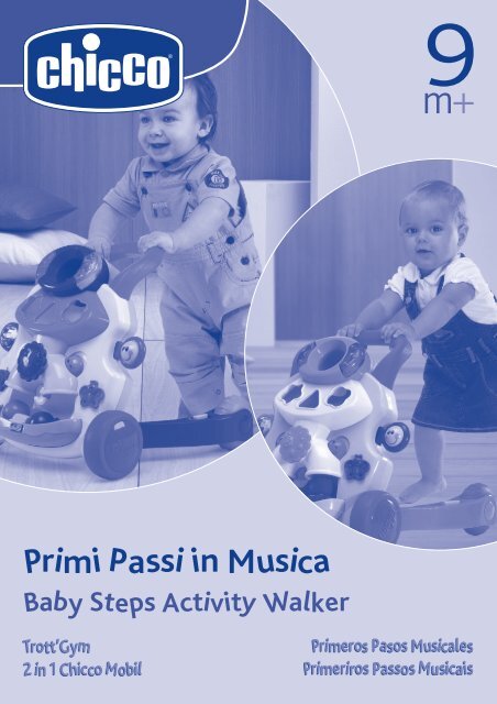 Chicco BABY STEPS ACTIVITY primi passi chicco 