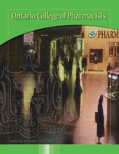 2003-2004 - Ontario College of Pharmacists