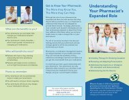 Understanding Your Pharmacist's Expanded Role - Ontario College ...