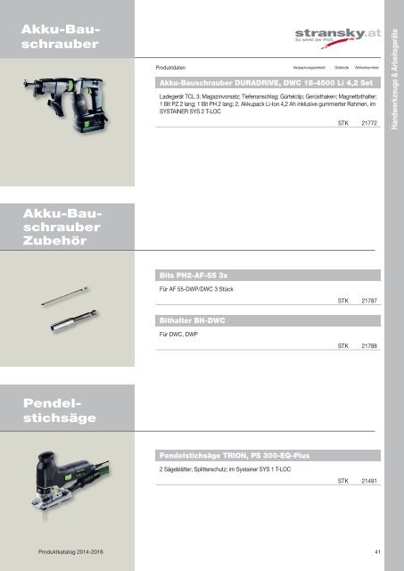 Produktkatalog 2014-2016