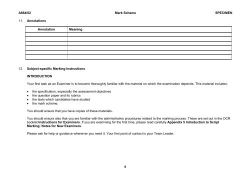 Higher - From September 2013 - Specimen - OCR