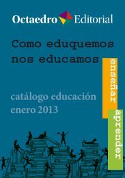 Catalugo educaciÃ³n - enero 2013 - Editorial Octaedro