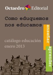 CatÃ¡logo educaciÃ³n- enero 2013 - Editorial Octaedro