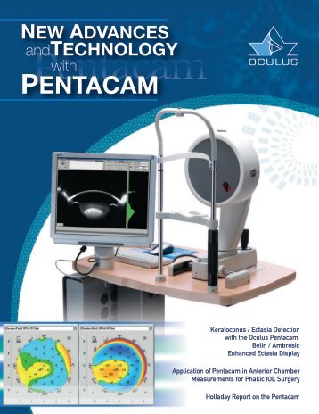 New Advances and Technology with Pentacam - Oculus