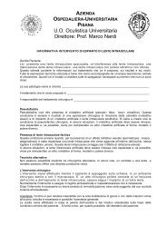 Intervento di asportazione lente intraoculare - Clinica Oculistica ...