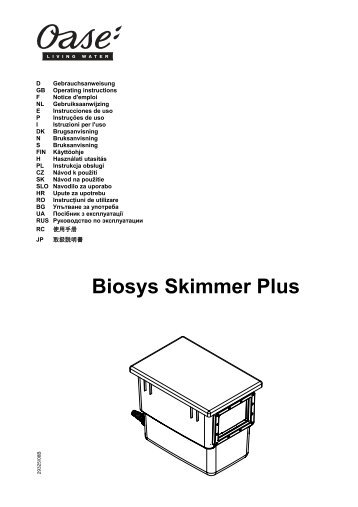 Biosys Skimmer Plus - Oase