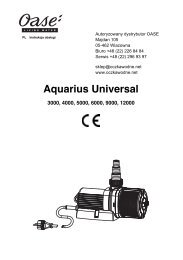 Aquarius Universal 12000 - Oczka Wodne z Oase Polska