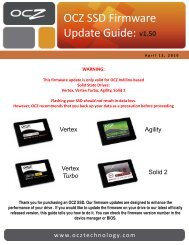 Summit SSD Firmware Update Guide - OCZ