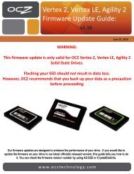 SSD Toolbox/Firmware Update Guide for Windows - OCZ Technology