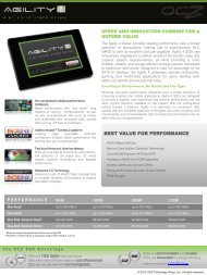 product brief (pdf) - OCZ