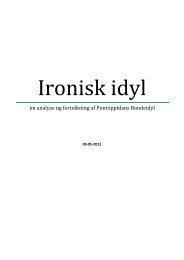 Ironisk idyl