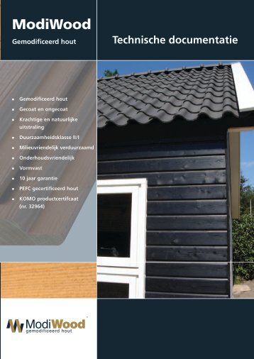 Gemodificeerd hout Technische documentatie - Fetim