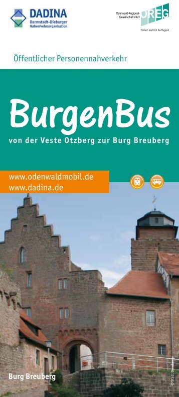 Broschüre und Fahrplan der Freitzlinie BurgenBus (PDF ... - Dadina