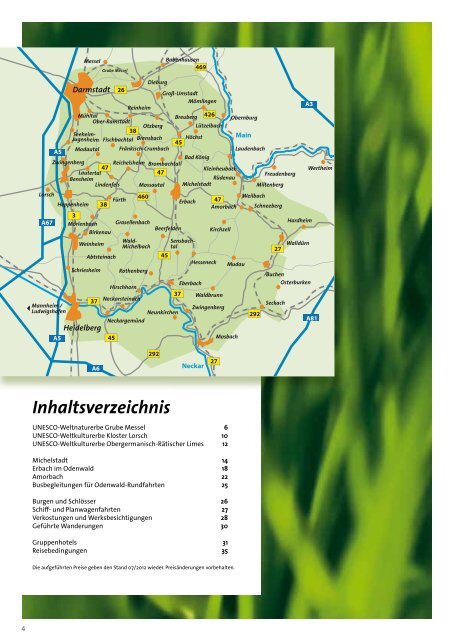 Broschüre Gruppenangebote (pdf) - Odenwald