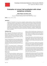 Evaluation of concert hall auralization with virtual symphony orchestra