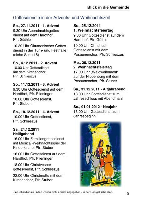 miteinander - Evangelische Kirchengemeinde Schwieberdingen