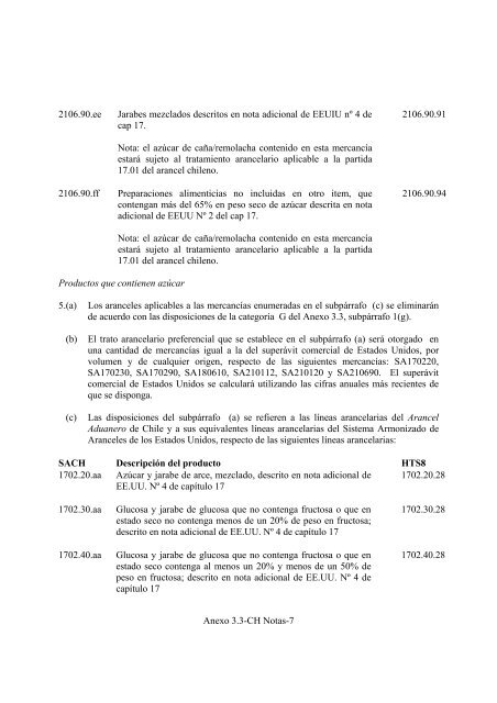 Â«Tratado de Libre Comercio Chile - Estados UnidosÂ» - Odepa