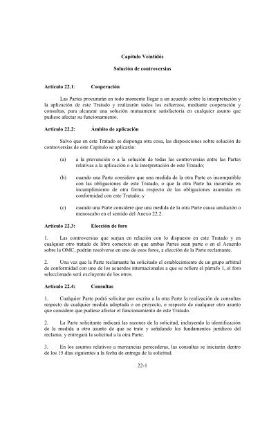 Â«Tratado de Libre Comercio Chile - Estados UnidosÂ» - Odepa