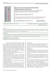 article in PDF - Our Dermatology Online Journal