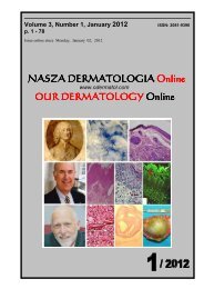 download full issue - Our Dermatology Online Journal