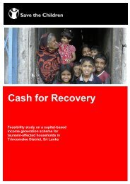 Feasibility study on a capital-based income generation scheme for ...