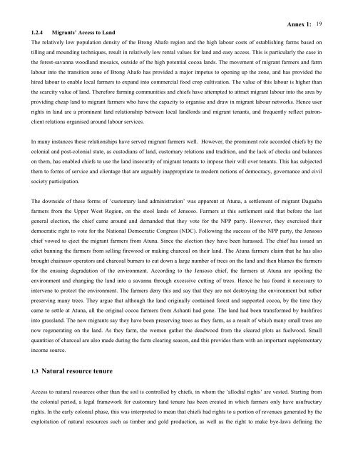 Poverty Dimensions of Public Governance and Forest Management ...