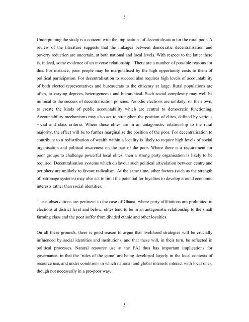 Poverty Dimensions of Public Governance and Forest Management ...