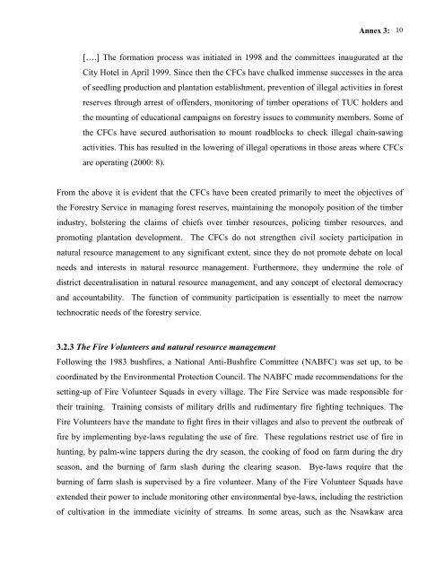 Poverty Dimensions of Public Governance and Forest Management ...