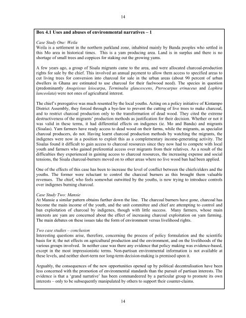 Poverty Dimensions of Public Governance and Forest Management ...