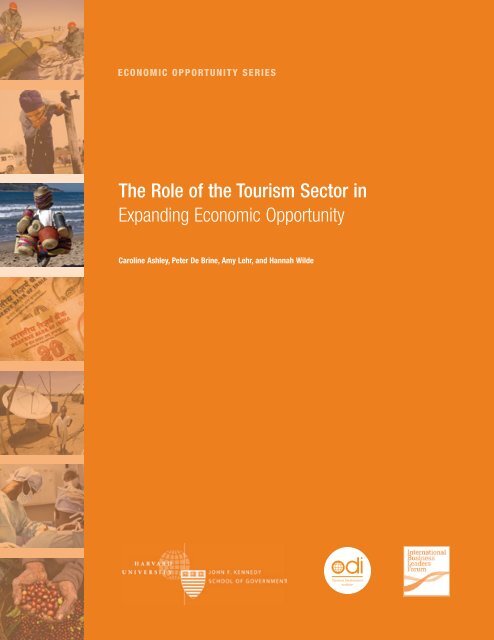 The Role of the Tourism Sector in Expanding Economic Opportunity