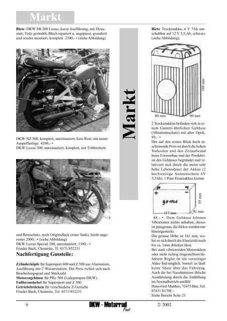Donauring 2002 Techno-Classica - DKW Geyer Motorradteile