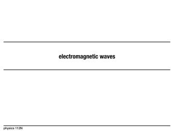 electromagnetic waves