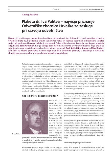 Odvetnik - OdvetniÅ¡ka Zbornica Slovenije