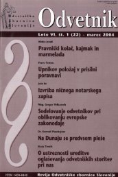 Å tevilka 22 - OdvetniÅ¡ka Zbornica Slovenije