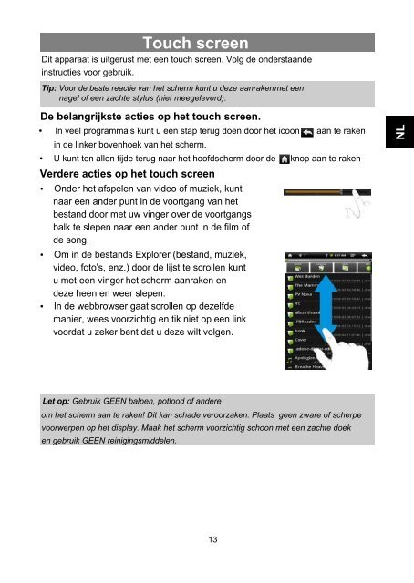 ODYS Genesis -Gebruikershandleiding - Nederlands-V1