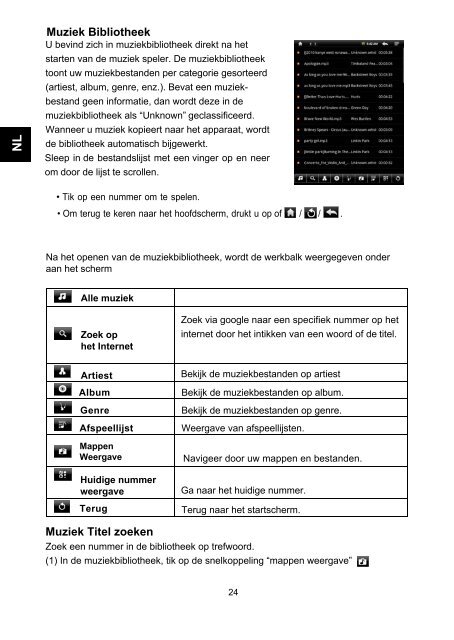 ODYS Genesis -Gebruikershandleiding - Nederlands-V1