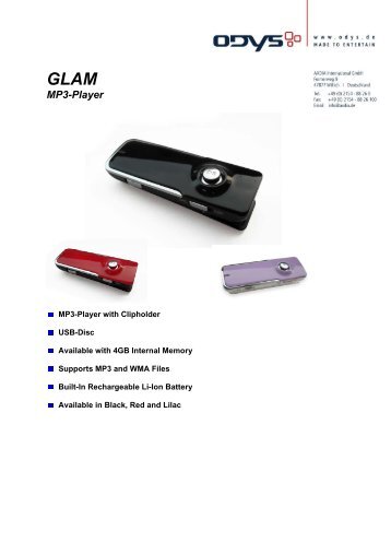 MP3-Player - Odys