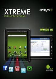 Conozca la tableta ODYS Xtreme