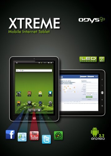 Conozca la tableta ODYS Xtreme