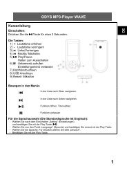 MP-X19 NERO Media Player - Odys