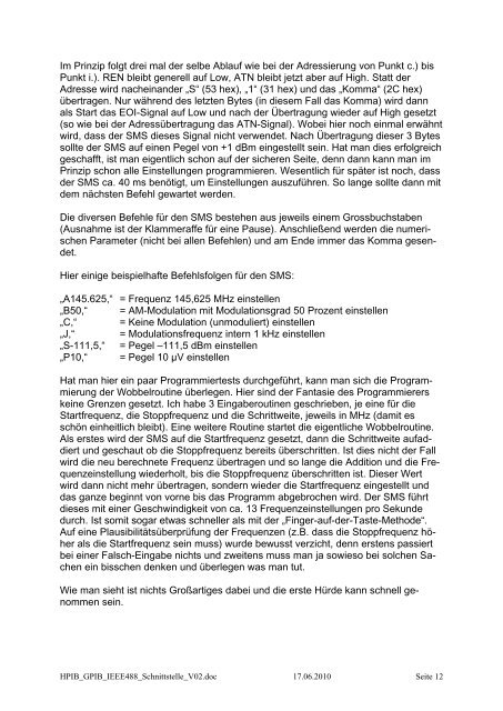 Die HPIB, GPIB, IEEE488, IEC-625 â Schnittstelle