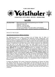 zur Zeitung... - Ãsterreichischer Alpenverein Wien