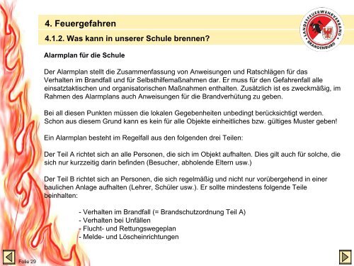 Brandschutzerziehung im Land Brandenburg Teil 1