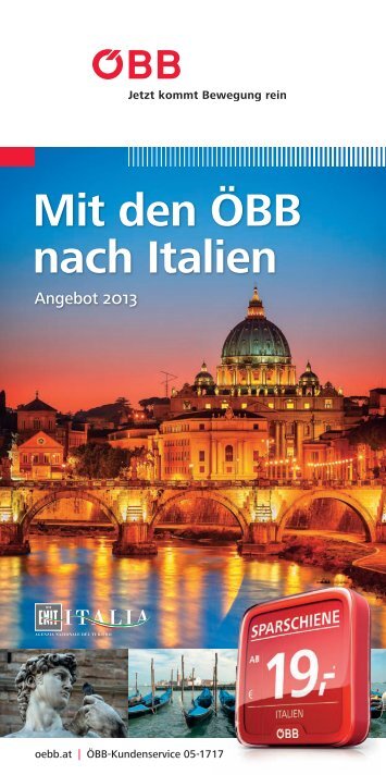 Mit den ÖBB nach Italien (PDF; 699 KB)
