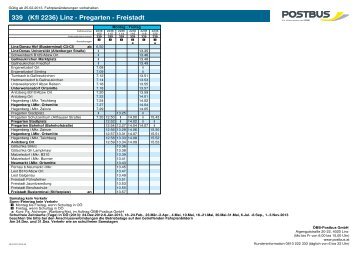 339 (Kfl 2236) Linz - Pregarten - Freistadt - ÃBB