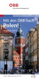SparSchiene Polen (PDF; 1,99 MB) - ÖBB