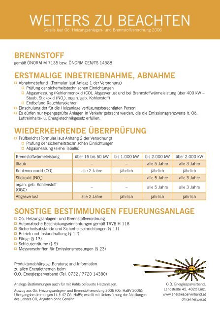 Errichtung von BIOMASSE-HEIZANLAGEN in OÖ.