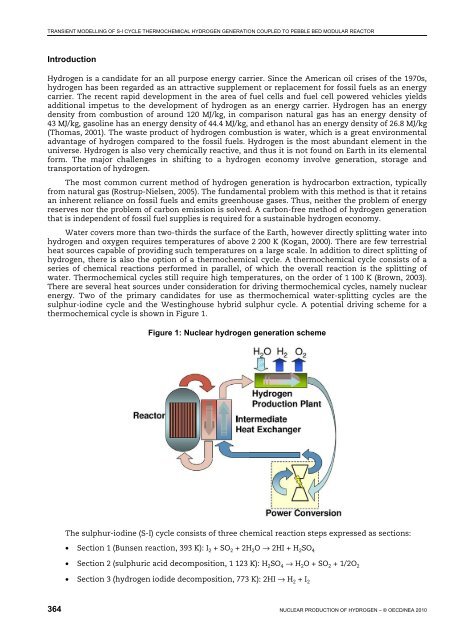 Nuclear Production of Hydrogen, Fourth Information Exchange ...