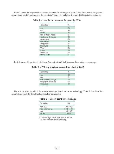 Projected Costs of Generating Electricity - OECD Nuclear Energy ...