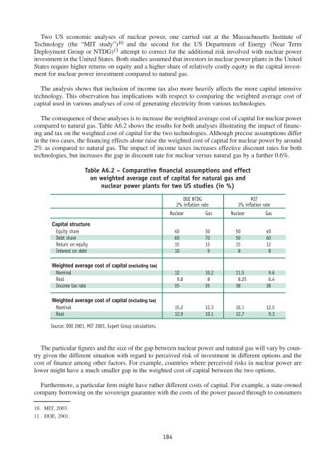 Projected Costs of Generating Electricity - OECD Nuclear Energy ...